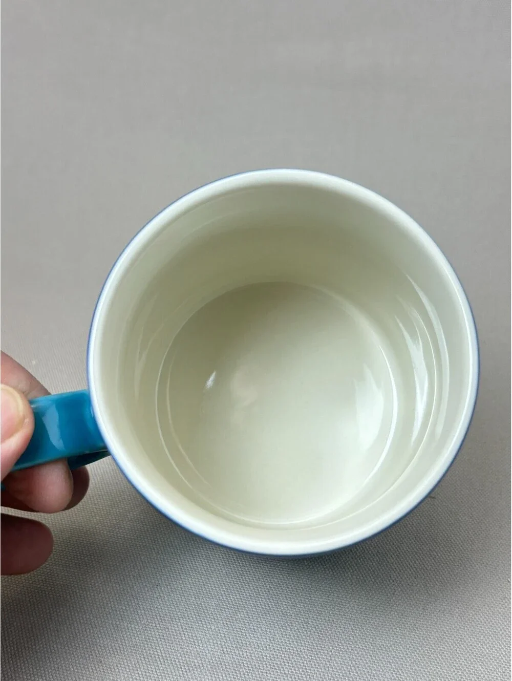 Tabitha Brown Target Take Care of Yourself Coffee Mug Blue Stoneware Round Handl